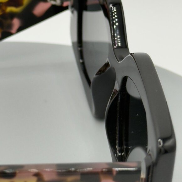 Prada SPR 15Y Sunglasses 1AB-5S0 Black Pink Havana Gray Lenses 51mm 21 140 READ - Picture 10 of 14
